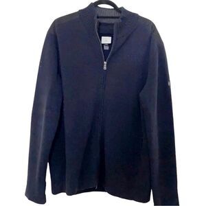 Victorinox Navy Quarter Zip Long Sleeve Sweater‎ XL